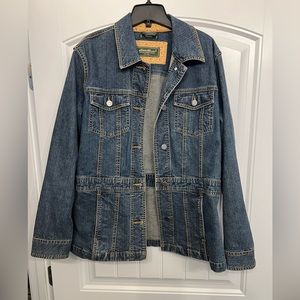 Eddie Bauer Jean Jacket, Ladies Large